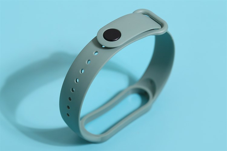 Dây nhựa TPU đồng hồ Miband 5 M001-03-05 Xanh lá Màu Xanh lá