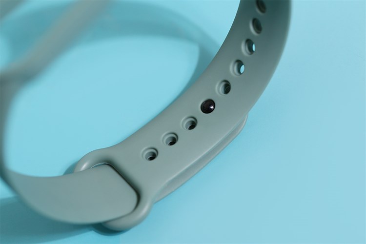 Dây nhựa TPU đồng hồ Miband 5 M001-03-05 Xanh lá Màu Xanh lá