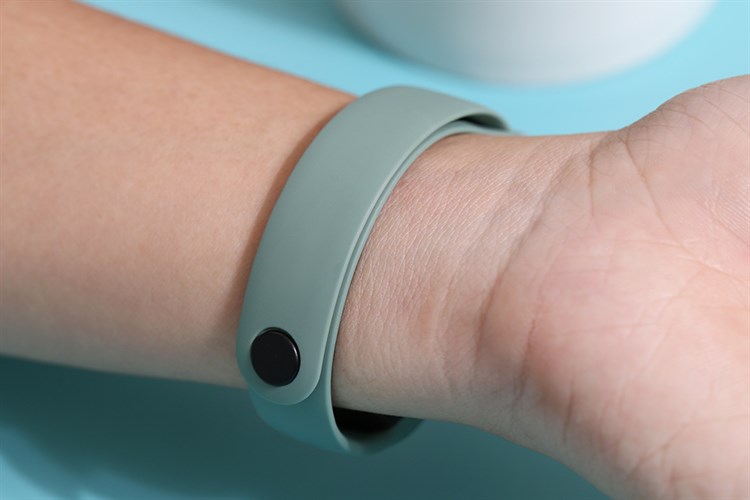 Dây nhựa TPU đồng hồ Miband 5 M001-03-05 Xanh lá Màu Xanh lá