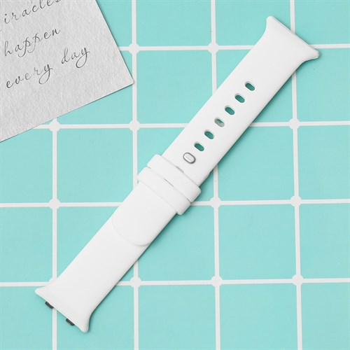 Dây silicone MVW mặt 41mm O001-10-41 Trắng Màu Trắng