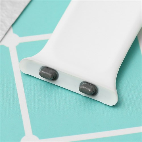 Dây silicone MVW mặt 41mm O001-10-41 Trắng Màu Trắng