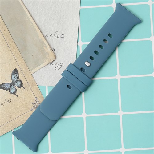 Dây silicone MVW mặt 46mm O001-02-46 Xanh dương Màu Xanh Dương