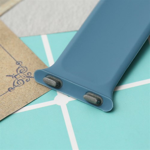 Dây silicone MVW mặt 46mm O001-02-46 Xanh dương Màu Xanh Dương