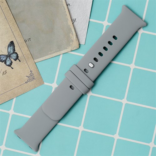 Dây silicone MVW mặt 46mm O001-01-46 Xám Màu Xám