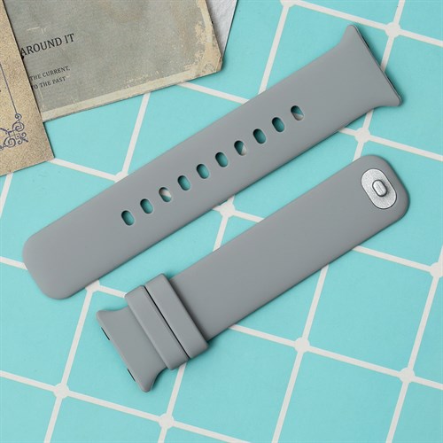 Dây silicone MVW mặt 46mm O001-01-46 Xám Màu Xám