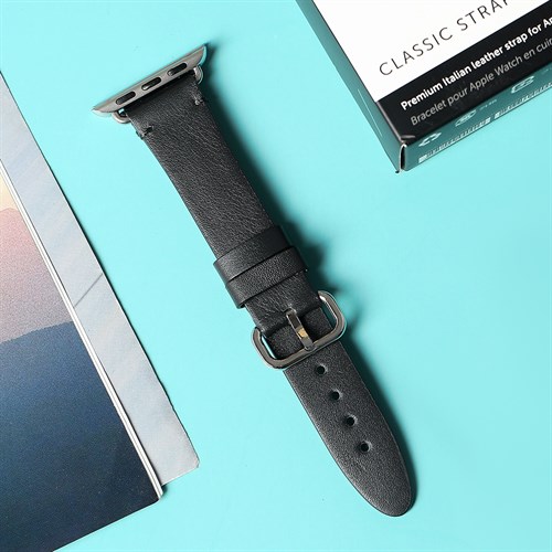 Dây da Apple Watch Native Union Classic 40mm Màu Đen