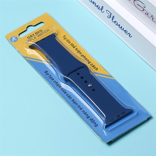 Dây silicone Ruizhi mặt 44mm RZ-0100A Xanh dương Màu Xanh Dương