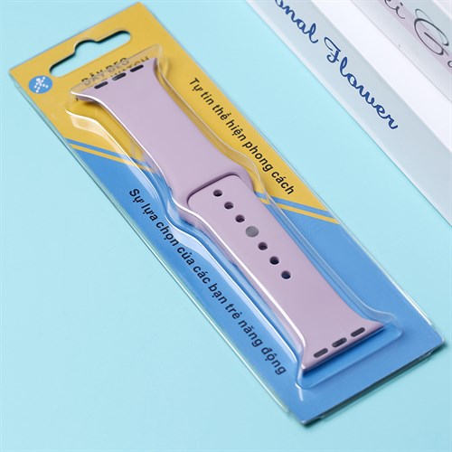 Dây silicone Ruizhi mặt 40mm RZ-0100A Tím Màu Tím