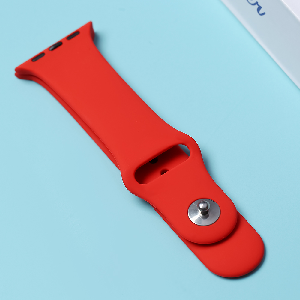 Dây silicone đồng hồ Apple 40 mm Đỏ RZ-0100A