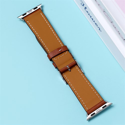 Dây da Ruizhi mặt 40mm RZ-03JM Nâu Màu Nâu