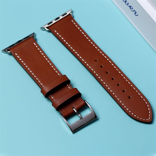 Dây da Ruizhi mặt 40mm RZ-03JM Nâu Màu Nâu