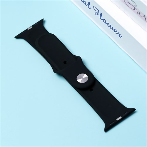 Dây silicone Ruizhi mặt 44mm RZ-0100A Đen Màu Đen