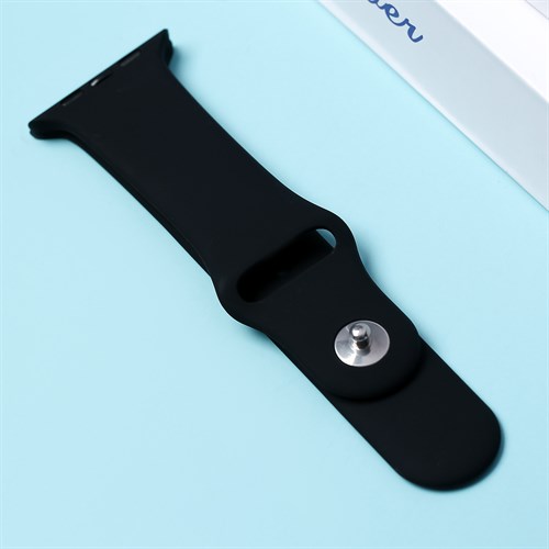 Dây silicone Ruizhi mặt 44mm RZ-0100A Đen Màu Đen