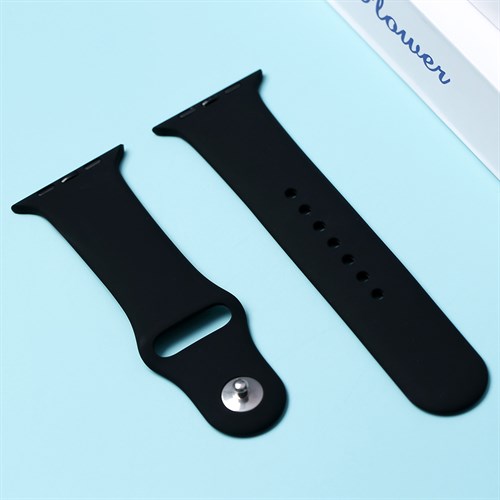 Dây silicone Ruizhi mặt 44mm RZ-0100A Đen Màu Đen