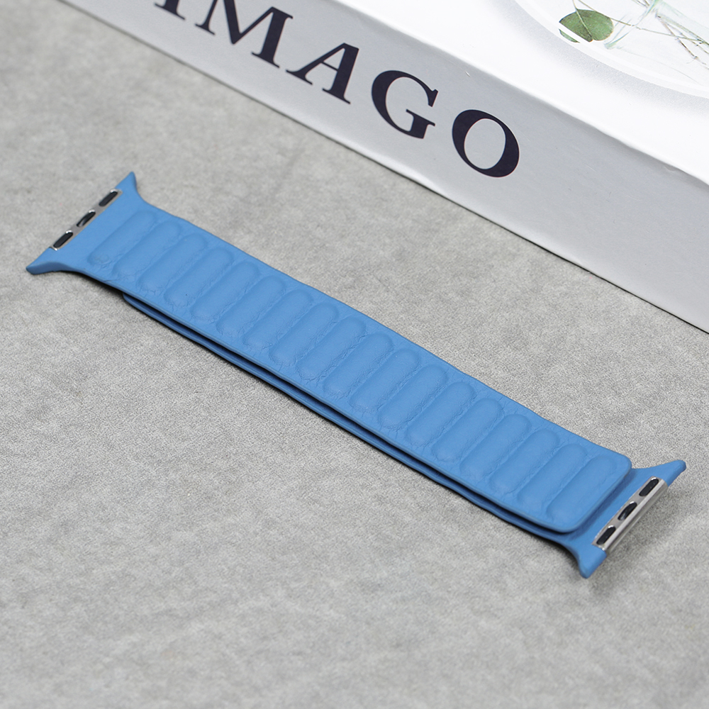 Dây da MVW mặt 44mm RZ31-00A Xanh dương - 2