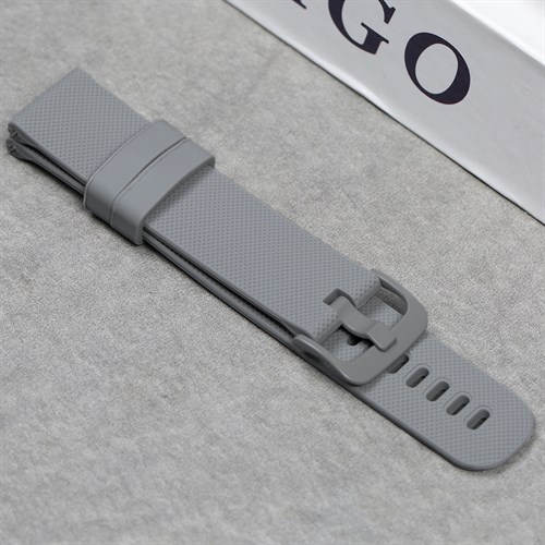 Dây silicone đồng hồ 20mm M030-02 Xám Màu Xám