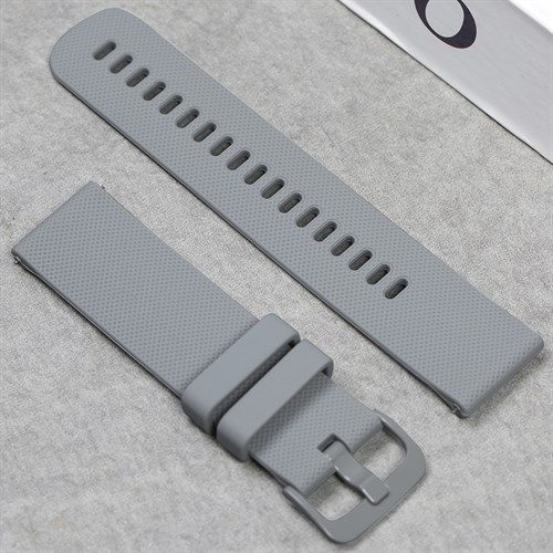 Dây silicone đồng hồ 22mm M031-02 Xám Màu Xám