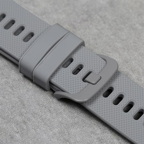 Dây silicone đồng hồ 22mm M031-02 Xám Màu Xám