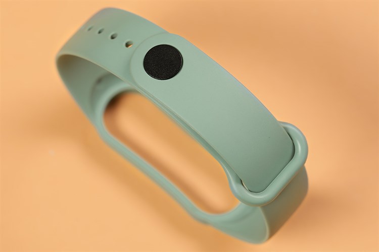Dây silicone đồng hồ Miband 6 SS001-02/06 Xanh lá nhạt Màu Xanh lá nhạt