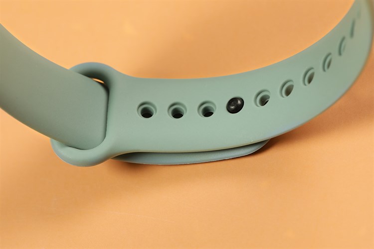 Dây silicone đồng hồ Miband 6 SS001-02/06 Xanh lá nhạt Màu Xanh lá nhạt