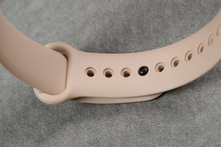 Dây silicone đồng hồ Miband 6 SS001-03/06 Hồng Màu Hồng