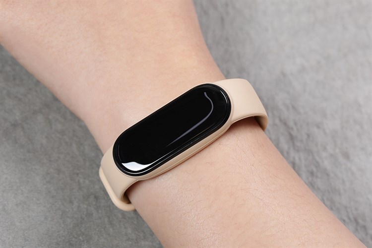Dây silicone đồng hồ Miband 6 SS001-03/06 Hồng Màu Hồng