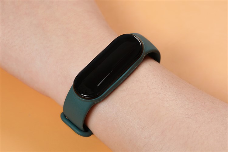 Dây silicone đồng hồ Miband 6 SS001-05/06 Xanh lá Màu Xanh lá