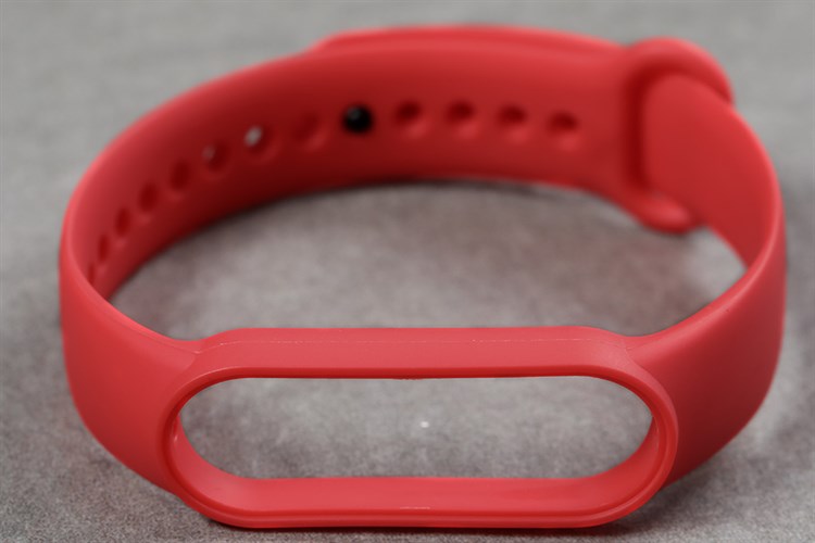 Dây silicone đồng hồ Miband 6 SS001-06/06 Đỏ Màu Đỏ