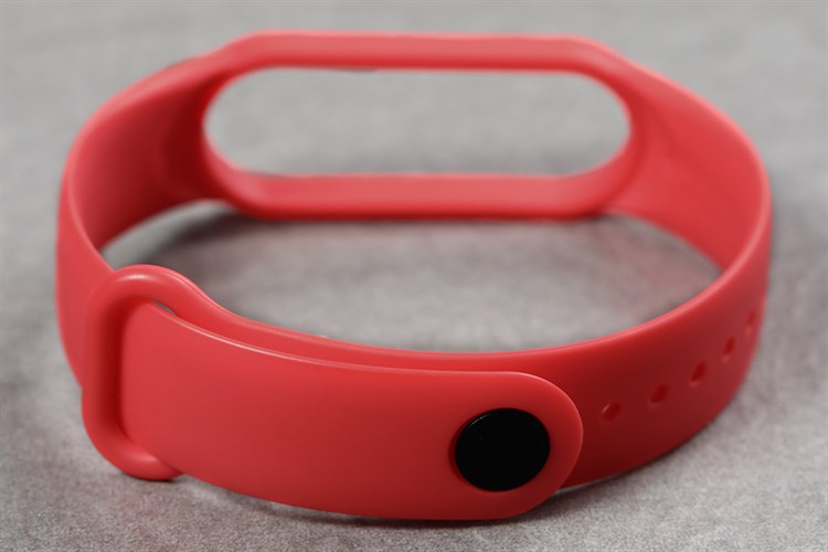 Dây silicone đồng hồ Miband 6 SS001-06/06 Đỏ Màu Đỏ