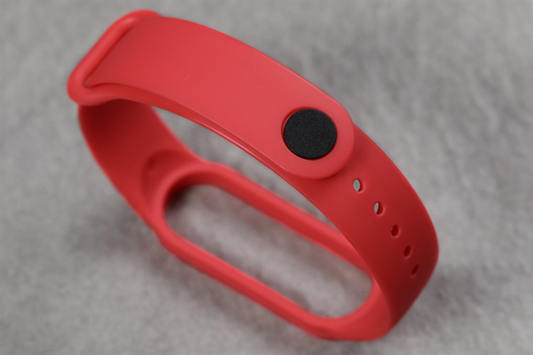 Dây silicone đồng hồ Miband 6 SS001-06/06 Đỏ Màu Đỏ
