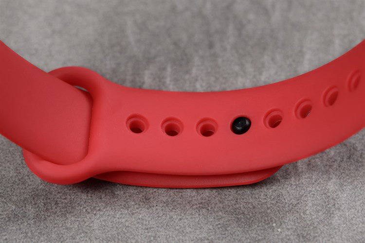 Dây silicone đồng hồ Miband 6 SS001-06/06 Đỏ Màu Đỏ