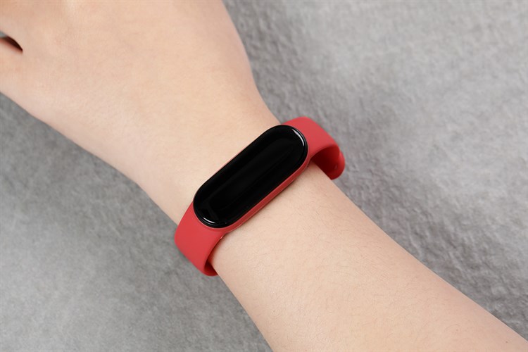 Dây silicone đồng hồ Miband 6 SS001-06/06 Đỏ Màu Đỏ