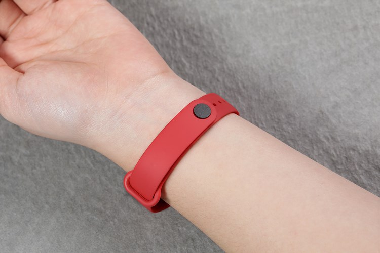 Dây silicone đồng hồ Miband 6 SS001-06/06 Đỏ Màu Đỏ