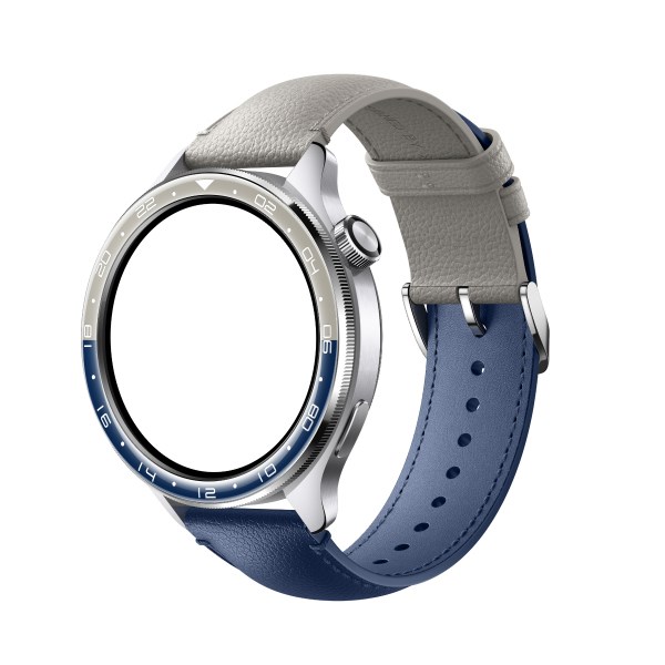 Dây da viền bezel gốm Xiaomi Watch S3/S4 BHR9916GL Xanh Xám Dây da viền bezel gốm Xiaomi Watch S3/S4 BHR9916GL Xanh Xám