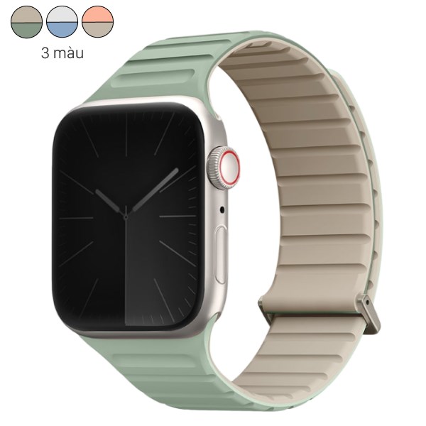 Dây silicone Apple Watch Revix Evo Reversible Magnetic mặt 41/40/38mm UNIQ