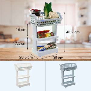 Kệ nhựa đựng đồ Inochi Nachi Plus (giao màu ngẫu nhiên)