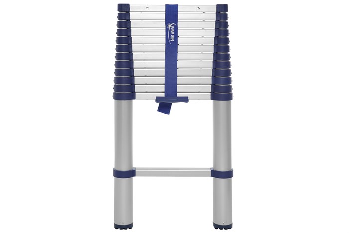 Thang nhôm rút đơn 13 bậc Nikawa NK-38 Màu Xám