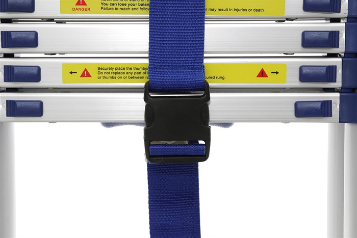 Thang nhôm rút đôi 8 x 2 bậc Nikawa NK-50AI-PRI Màu Xám