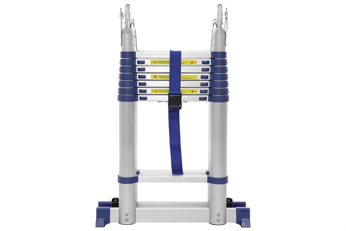 Thang nhôm rút đôi 8 x 2 bậc Nikawa NK-50AI-PRI Màu Xám