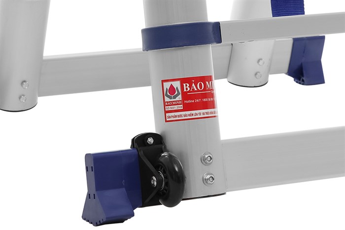 Thang nhôm rút đôi 8 x 2 bậc Nikawa NK-50AI-PRI Màu Xám