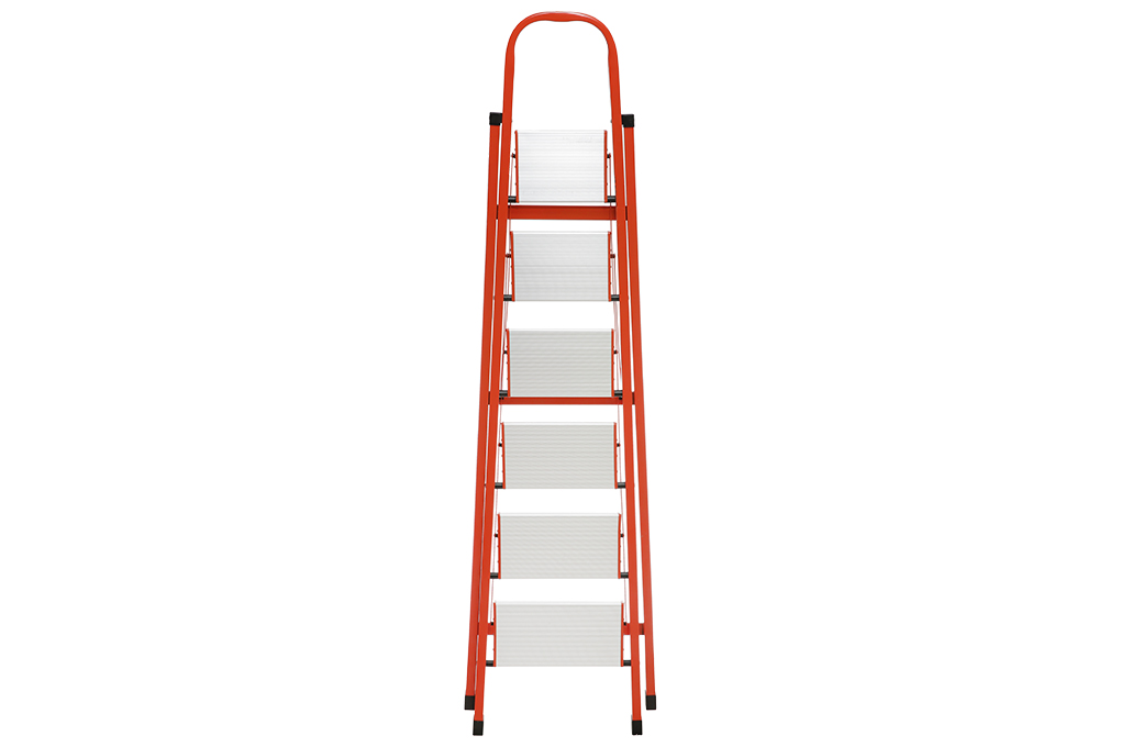 Thang nhôm ghế 6 bậc Nikawa NKS-06 Màu Xám