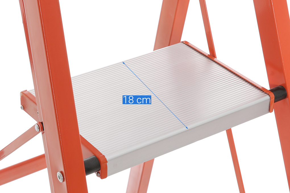Thang nhôm ghế 6 bậc Nikawa NKS-06 Màu Xám