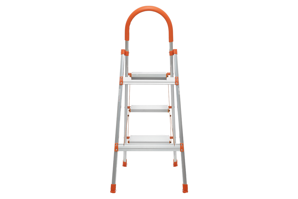Thang nhôm ghế 3 bậc Advindeq ADS-703 Màu Xám