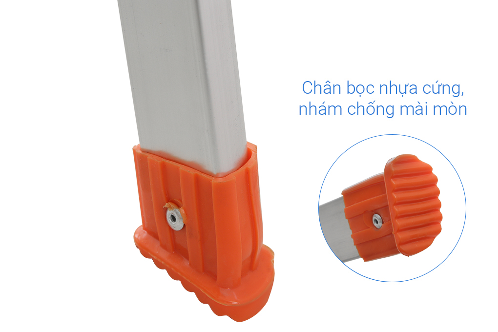 Thang nhôm ghế 3 bậc Advindeq ADS-703 Màu Xám