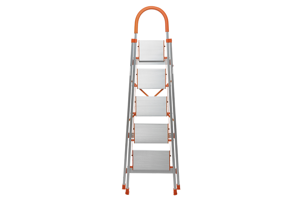 Thang nhôm ghế 5 bậc Advindeq ADS-705 Màu Xám