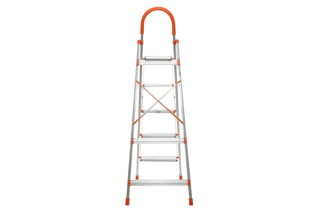 Thang nhôm ghế 5 bậc Advindeq ADS-705 Màu Xám