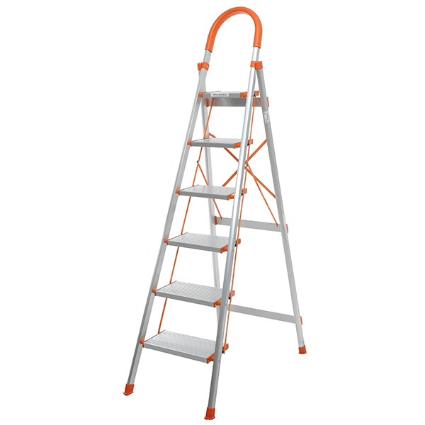Thang nhôm ghế 6 bậc Advindeq ADS-706