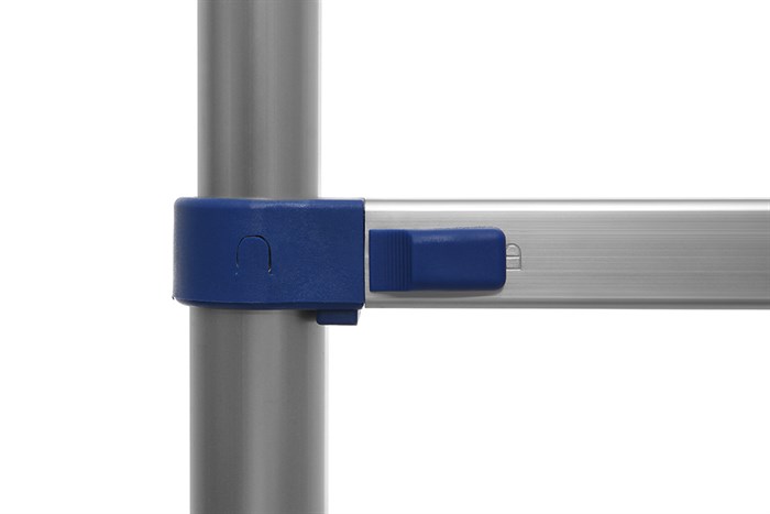 Thang nhôm rút đơn 11 bậc Advindeq ADT210B Màu Xám