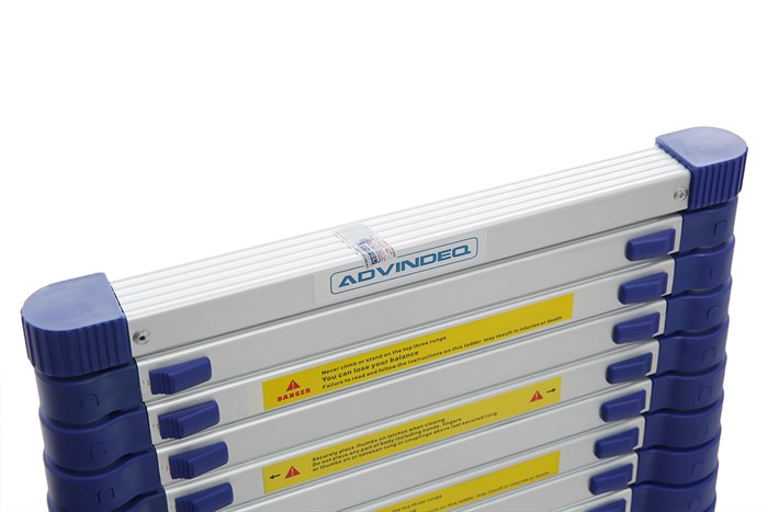 Thang nhôm rút đơn 13 bậc Advindeq ADT212B Màu Xám