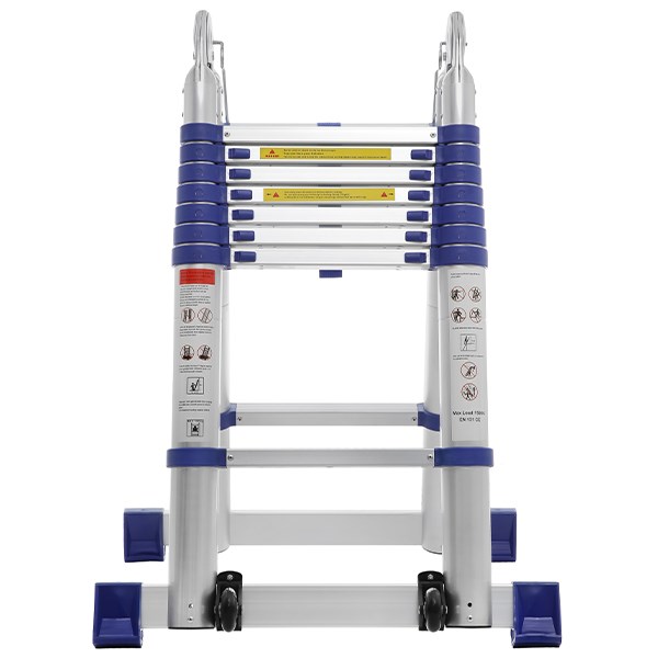 Thang nhôm rút đôi 8 x 2 bậc Advindeq ADT708B